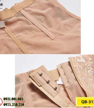 Quần Lót Gen Định Hình Cao Cấp Chống Cuộn Thu Gọn Vòng Eo (Cod: QB-312)