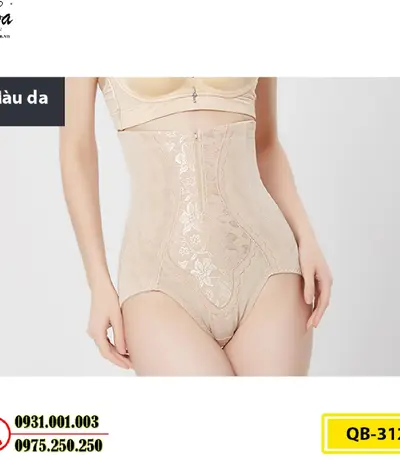 Quần Lót Gen Định Hình Cao Cấp Chống Cuộn Thu Gọn Vòng Eo (Cod: QB-312)