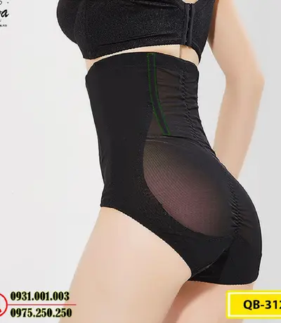Quần Lót Gen Định Hình Cao Cấp Chống Cuộn Thu Gọn Vòng Eo (Cod: QB-312)