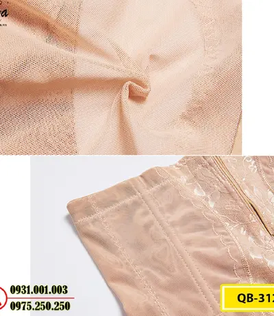 Quần Lót Gen Định Hình Cao Cấp Chống Cuộn Thu Gọn Vòng Eo (Cod: QB-312)