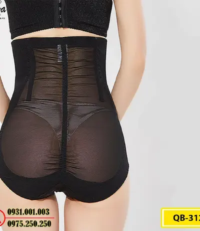 Quần Lót Gen Định Hình Cao Cấp Chống Cuộn Thu Gọn Vòng Eo (Cod: QB-312)