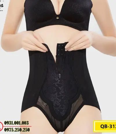 Quần Lót Gen Định Hình Cao Cấp Chống Cuộn Thu Gọn Vòng Eo (Cod: QB-312)