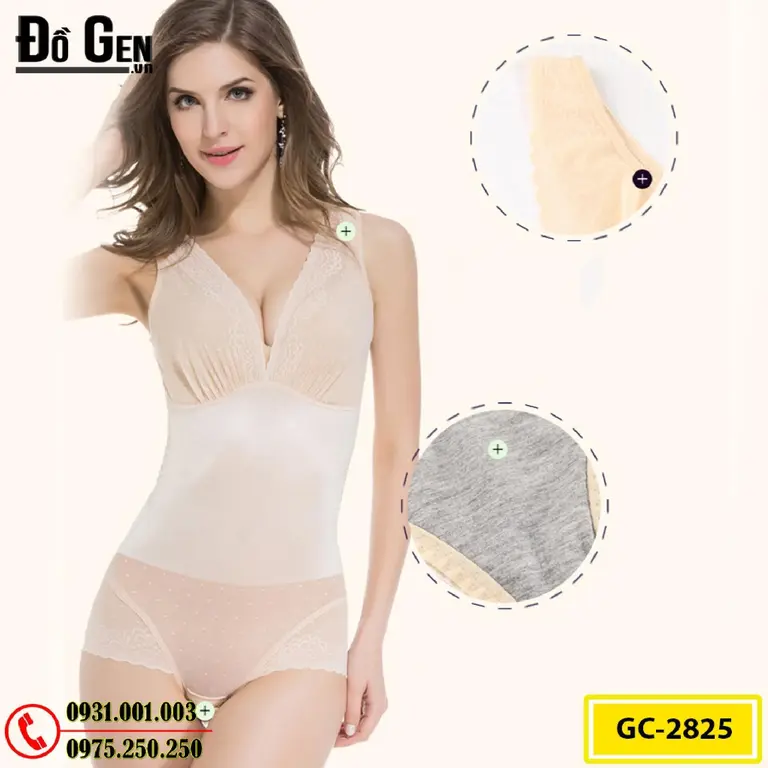 Đồ Lót Định Hình - Quần Áo Gen Định Hình Thu Nhỏ Vùng Bụng (Cod: GC-2825)