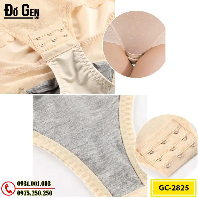 Đồ Lót Định Hình - Quần Áo Gen Định Hình Thu Nhỏ Vùng Bụng (Cod: GC-2825)