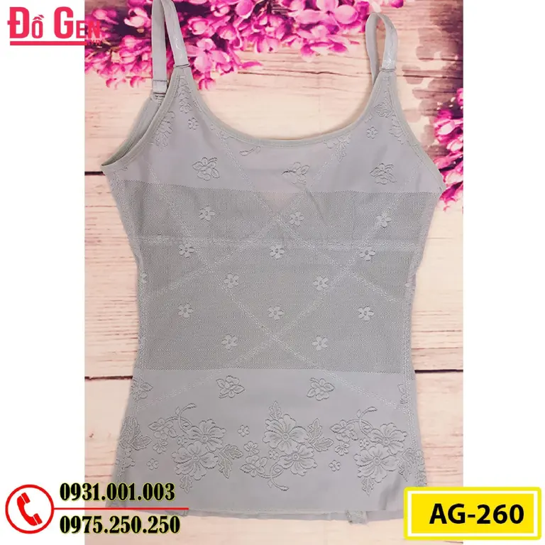 Áo Lót Định Hình - Gen Nịt Bụng Thu Gọn Vòng Eo (Cod: AG-260)