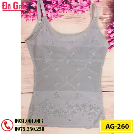 Áo Lót Định Hình - Gen Nịt Bụng Thu Gọn Vòng Eo (Cod: AG-260)