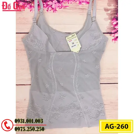 Áo Lót Định Hình - Gen Nịt Bụng Thu Gọn Vòng Eo (Cod: AG-260)