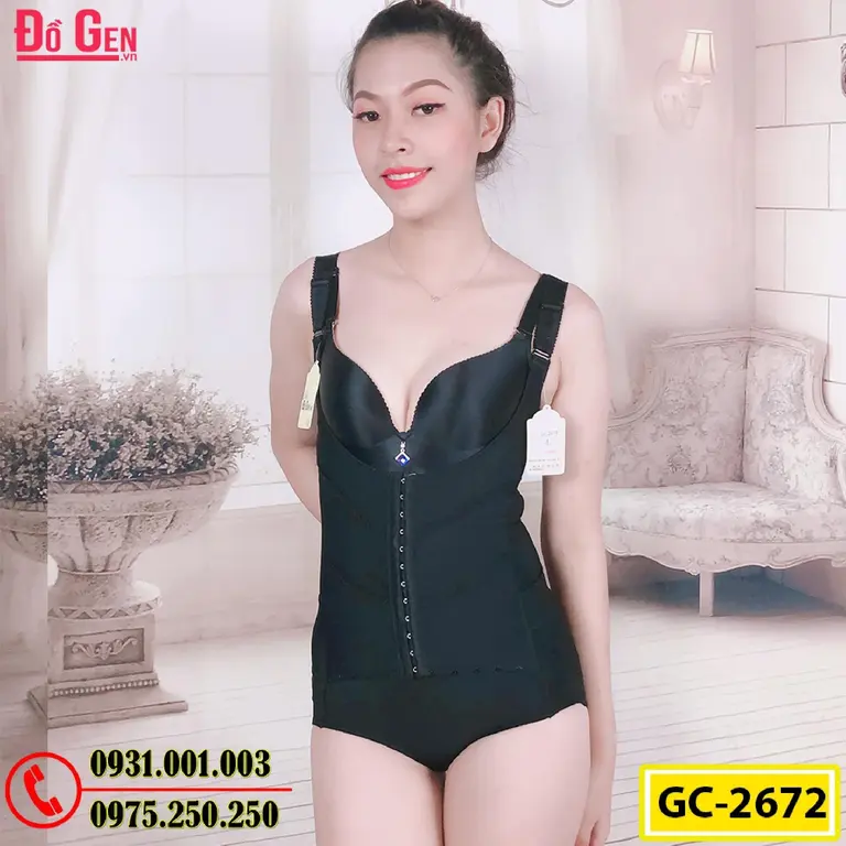 Gen Nịt Bụng - Đồ Gen Định Hình Thu Gọn Vòng Eo (Cod: GC-2672)