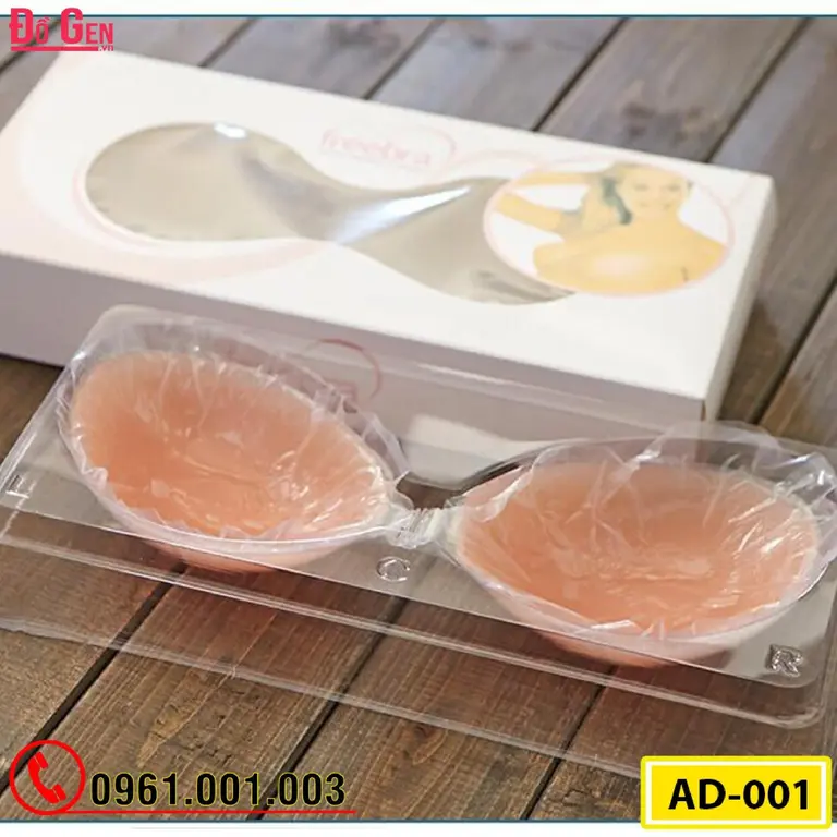 Áo Dán Ngực Cao Cấp Silicon Nâng Ngực Cài Trước (Cod: AD-001)