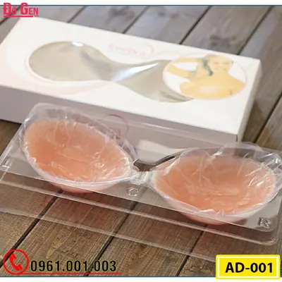 Áo Dán Ngực Cao Cấp Silicon Nâng Ngực Cài Trước (Cod: AD-001)