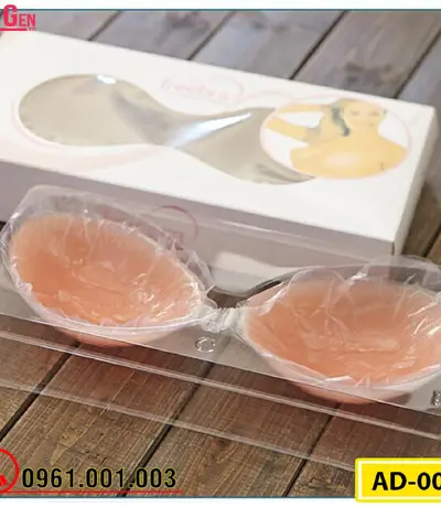 Áo Dán Ngực Cao Cấp Silicon Nâng Ngực Cài Trước (Cod: AD-001)