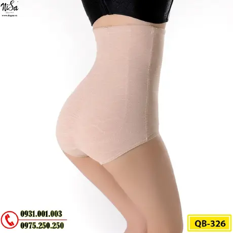 Quần Gen Lót Định Hình Chống Cuộn Thon Eo Thon Đùi Nâng Mông (Cod: QB-326)