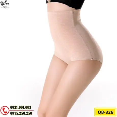 Quần Gen Lót Định Hình Chống Cuộn Thon Eo Thon Đùi Nâng Mông (Cod: QB-326)