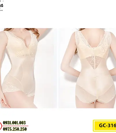 Bộ Đồ Gen Định Hình - Đồ Lót Định Hình Cao Cấp Thu Gọn Vòng Eo (Cod: GC-3168)