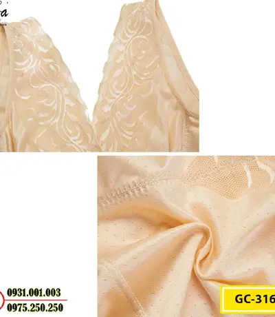 Bộ Đồ Gen Định Hình - Đồ Lót Định Hình Cao Cấp Thu Gọn Vòng Eo (Cod: GC-3168)