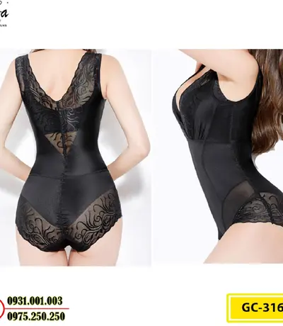 Bộ Đồ Gen Định Hình - Đồ Lót Định Hình Cao Cấp Thu Gọn Vòng Eo (Cod: GC-3168)