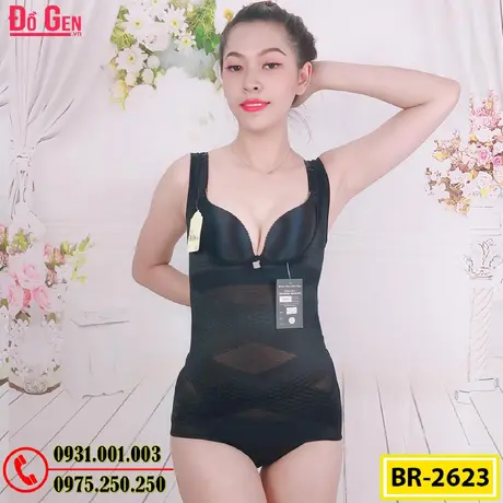 Bộ Đồ Lót Định Hình - Đồ Gen Định Hình Cao Cấp Giảm Bụng Thon Eo (COD: BR-2623)