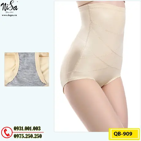 Quần Lót Gen Định Hình Vòng Eo Thon Gọn (Cod: QB-909)