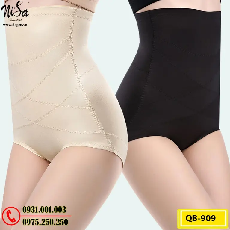 Quần Lót Gen Định Hình Vòng Eo Thon Gọn (Cod: QB-909)