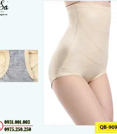 Quần Lót Gen Định Hình Vòng Eo Thon Gọn (Cod: QB-909)
