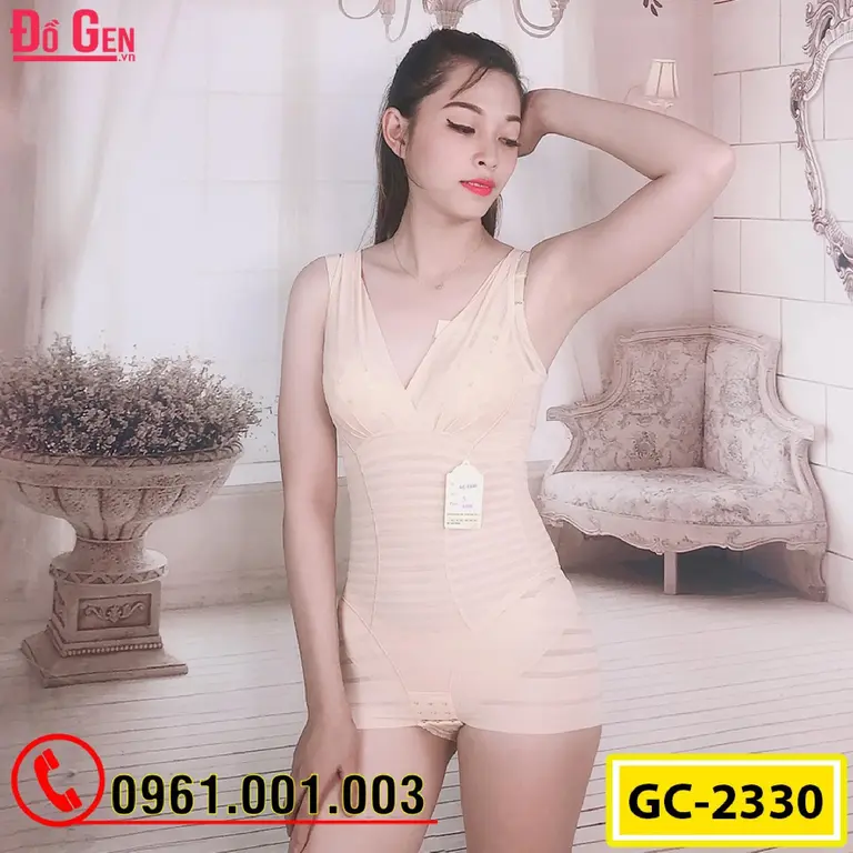 Bộ Đồ Gen Định Hình - Gen Nịt Bụng Dành Cho Người Thừa Cân Béo Phì (Cod: GC-2330)