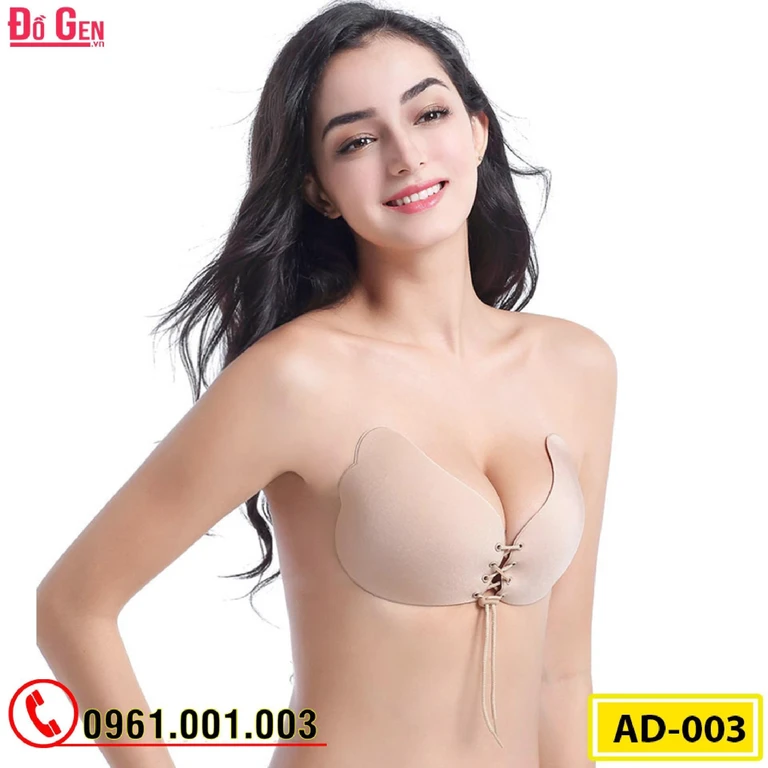 Áo Dán Ngực Có Dây Rút Nâng Ngực Cao Cấp (Cod: AD-003)