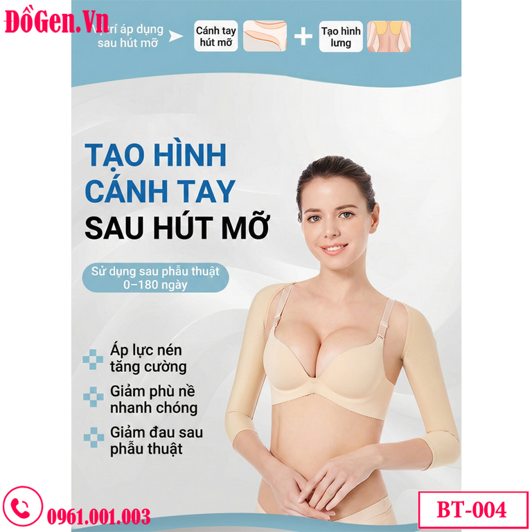 Áo định hình tay giúp hồi form sau sinh