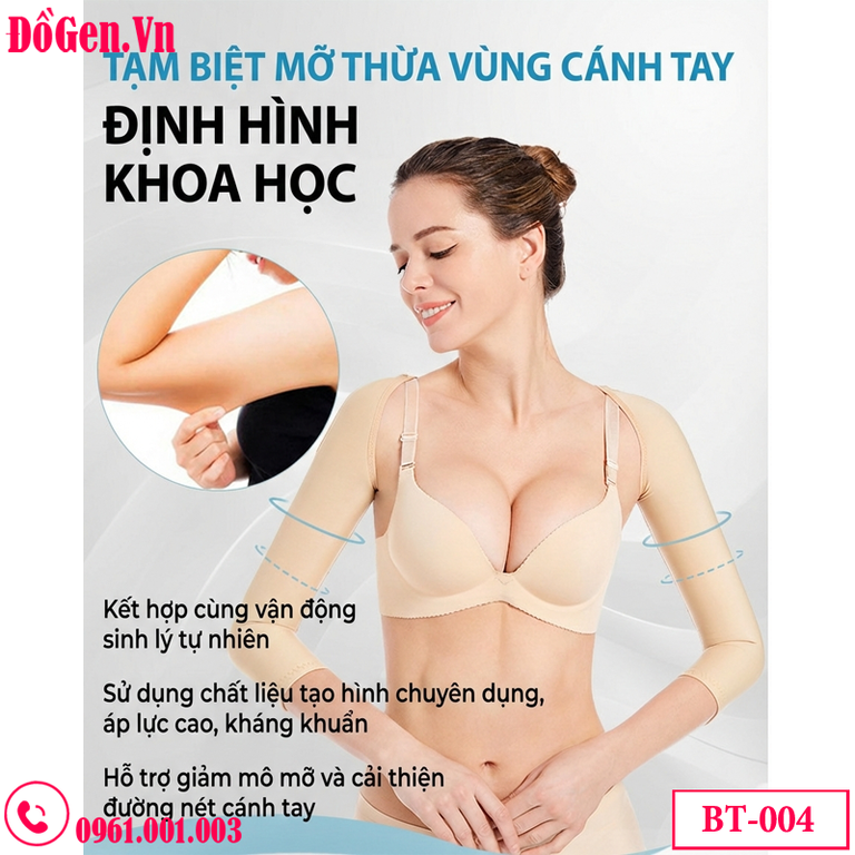 Giải pháp gọn bắp tay không cần tập luyện