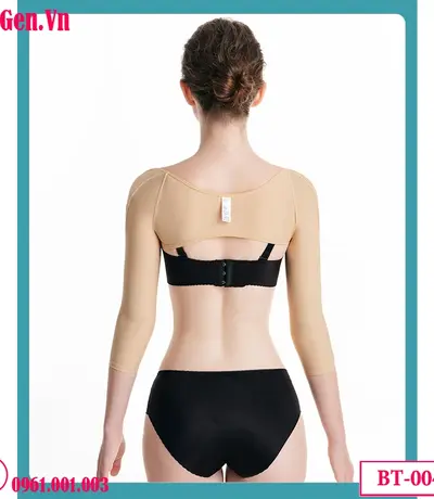 Áo Gen Định Hình Bắp Tay Chuẩn Y Khoa BT 004: Hỗ Trợ Sau Hút Mỡ & Chỉnh Dáng Cột Sống