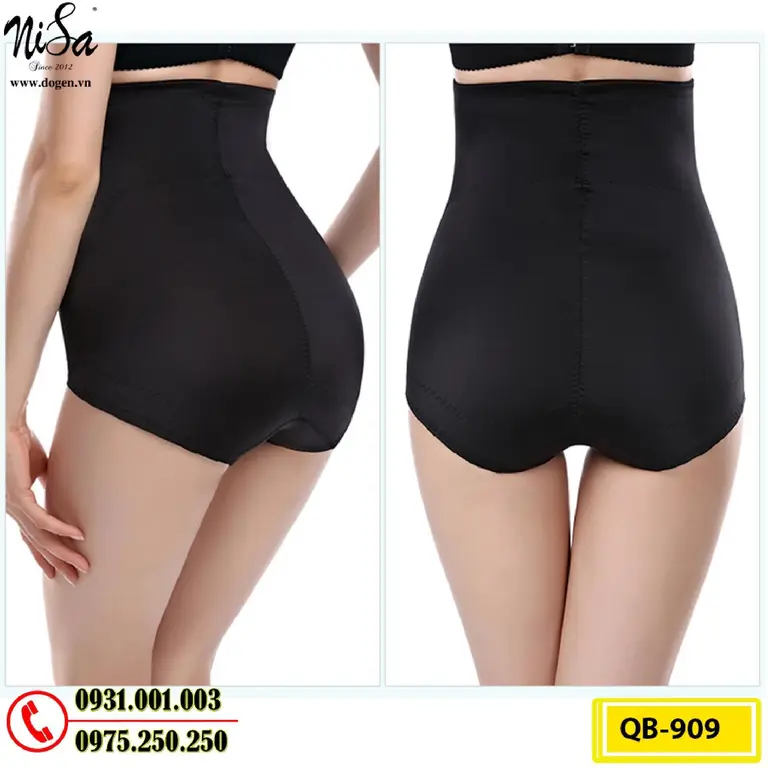 Quần Lót Gen Bụng Định Hình Chống Cuộn Cao Cấp (Cod: QB-909)