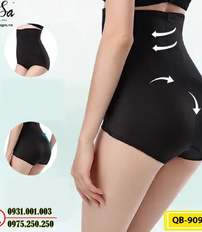 Quần Lót Gen Bụng Định Hình Chống Cuộn Cao Cấp (Cod: QB-909)