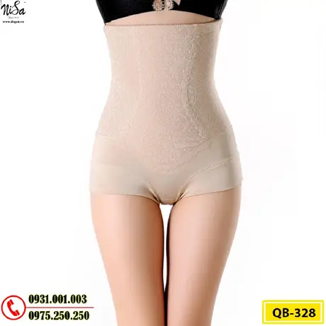 Quần Lót Gen Nịt Bụng Chống Cuộn Định Hình Vòng Eo (Cod: QB-328)