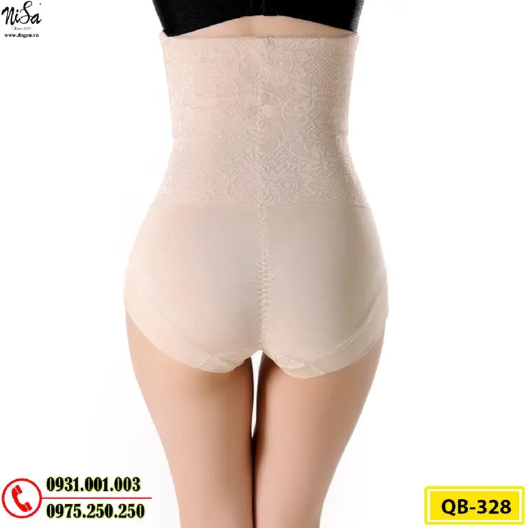 Quần Lót Gen Nịt Bụng Chống Cuộn Định Hình Vòng Eo (Cod: QB-328)