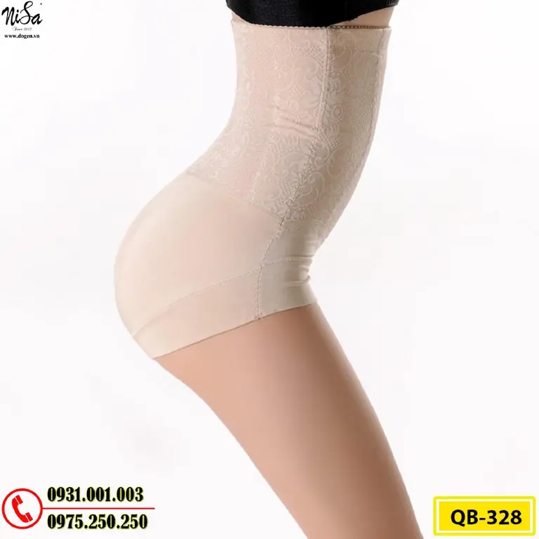 Quần Lót Gen Nịt Bụng Chống Cuộn Định Hình Vòng Eo (Cod: QB-328)