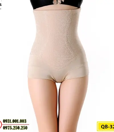Quần Lót Gen Nịt Bụng Chống Cuộn Định Hình Vòng Eo (Cod: QB-328)