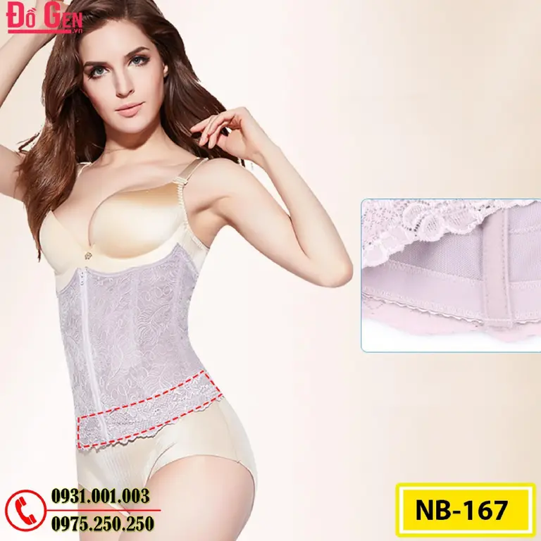Đồ Lót Gen Định Hình Cao Cấp Cho Bạn Thân Hình Thon Gọn (Cod: NB-167)
