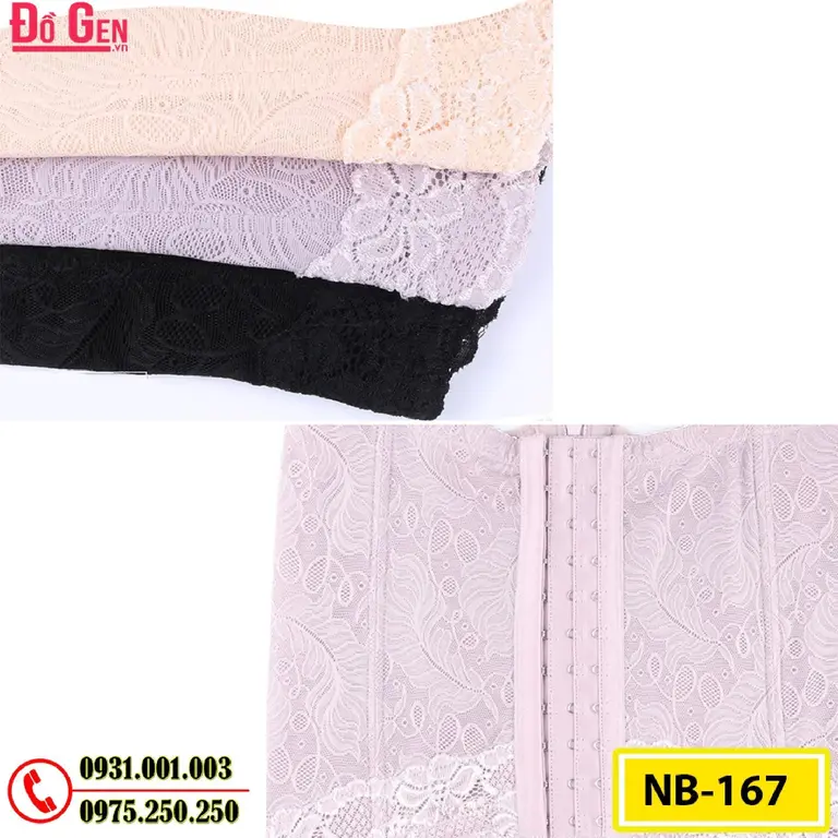 Đồ Lót Gen Định Hình Cao Cấp Cho Bạn Thân Hình Thon Gọn (Cod: NB-167)