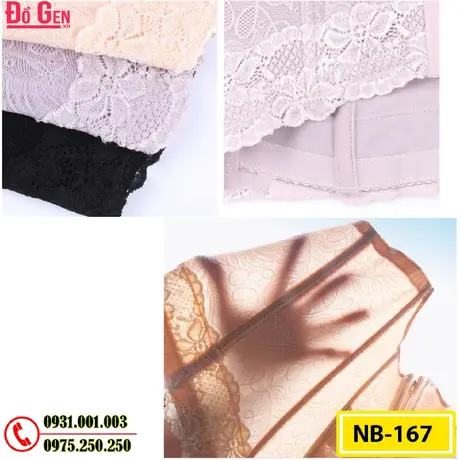 Đồ Lót Gen Định Hình Cao Cấp Cho Bạn Thân Hình Thon Gọn (Cod: NB-167)