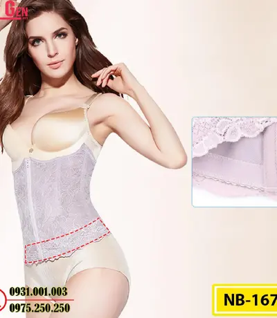 Đồ Lót Gen Định Hình Cao Cấp Cho Bạn Thân Hình Thon Gọn (Cod: NB-167)