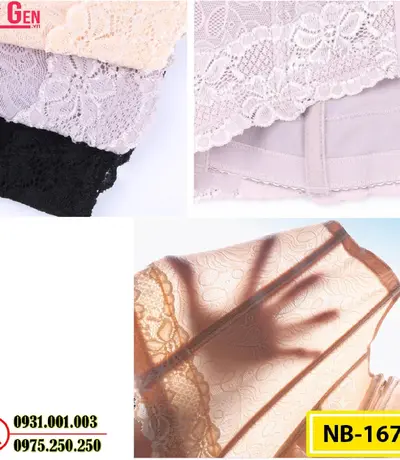 Đồ Lót Gen Định Hình Cao Cấp Cho Bạn Thân Hình Thon Gọn (Cod: NB-167)