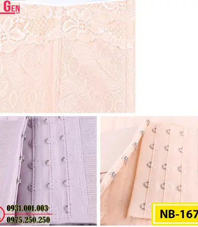 Đồ Lót Gen Định Hình Cao Cấp Cho Bạn Thân Hình Thon Gọn (Cod: NB-167)