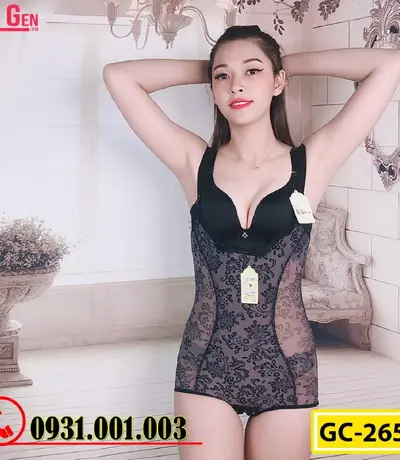 Bộ Đồ Lót Gen Định Hình - Gen Nịt Bụng Thu Gọn Vòng Eo (Cod: GC-2655)