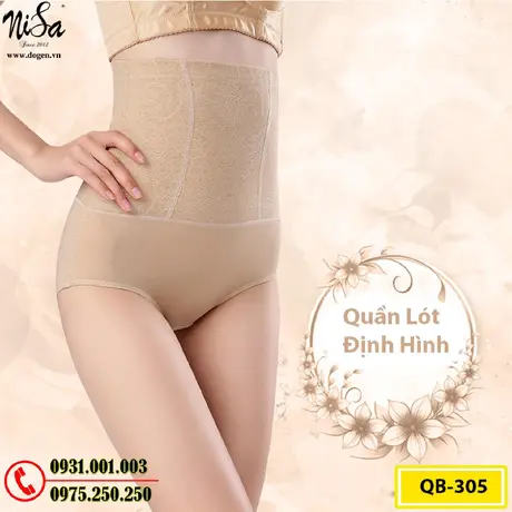Quần Gen Định Hình Chống Cuộn Hỗ Trợ Giảm Cân (Cod: QB-305)