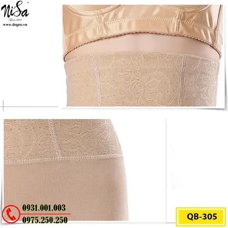 Quần Gen Định Hình Chống Cuộn Hỗ Trợ Giảm Cân (Cod: QB-305)