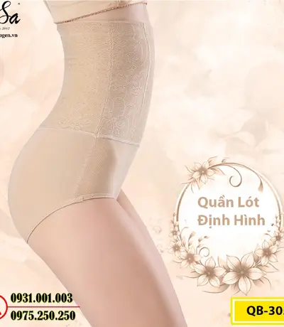 Quần Gen Định Hình Chống Cuộn Hỗ Trợ Giảm Cân (Cod: QB-305)