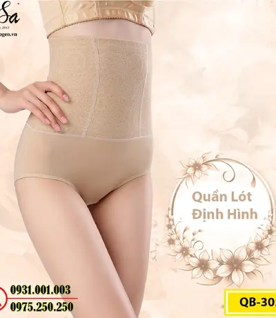 Quần Gen Định Hình Chống Cuộn Hỗ Trợ Giảm Cân (Cod: QB-305)