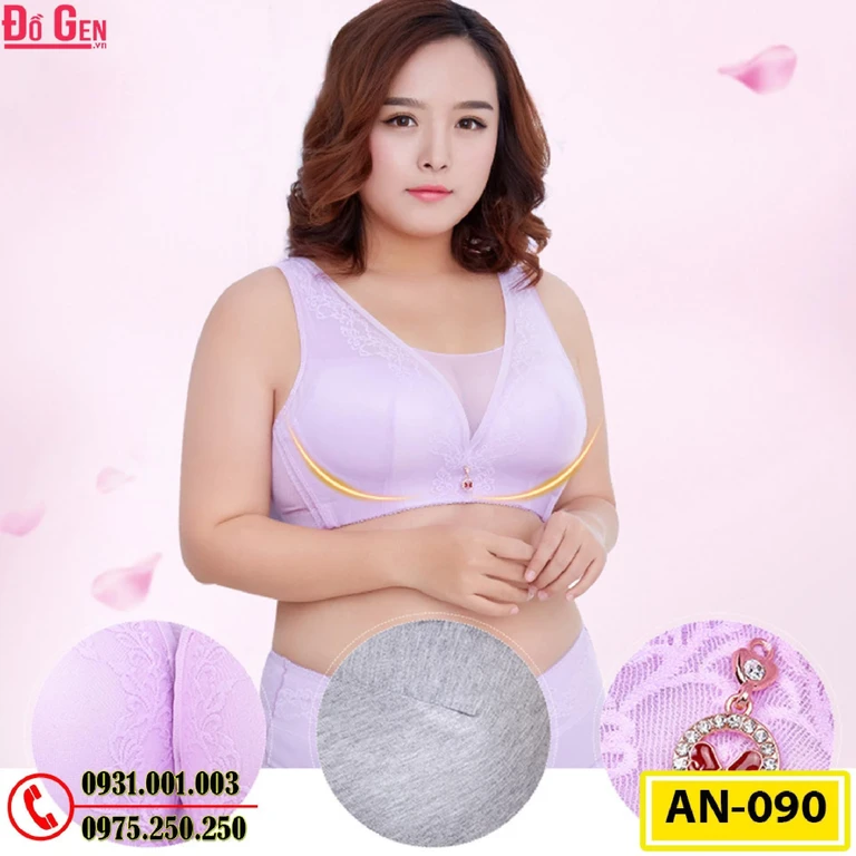 Áo Ngực Big Size Bản To Cao Cấp Cod: AN-090
