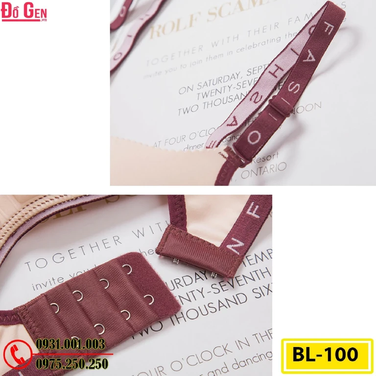 Bộ Đồ Lót - Áo Ngực Quần Lót Cao Cấp Cho Bạn Vóc Dáng Hoàn Hảo AN-100