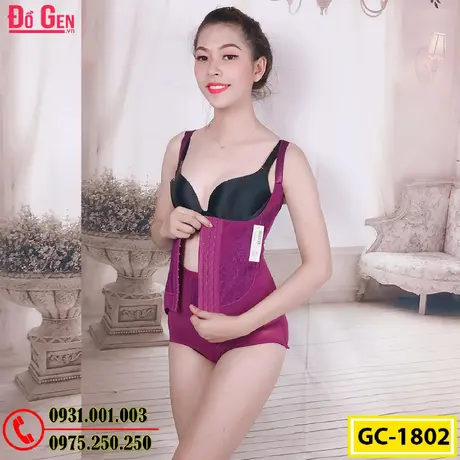 Bộ Đồ Lót Gen Định Hình - Gen Nịt Bụng Thu Gọn Vòng Eo (Cod: GC-1802)