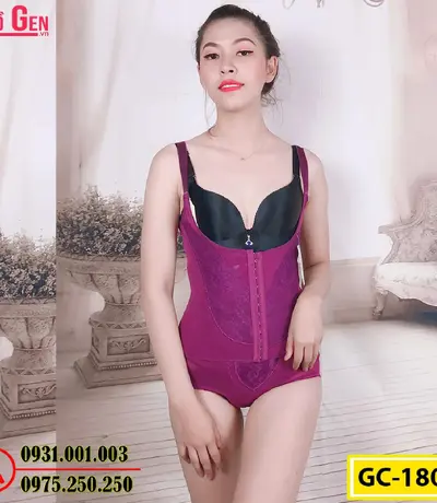 Bộ Đồ Lót Gen Định Hình - Gen Nịt Bụng Thu Gọn Vòng Eo (Cod: GC-1802)